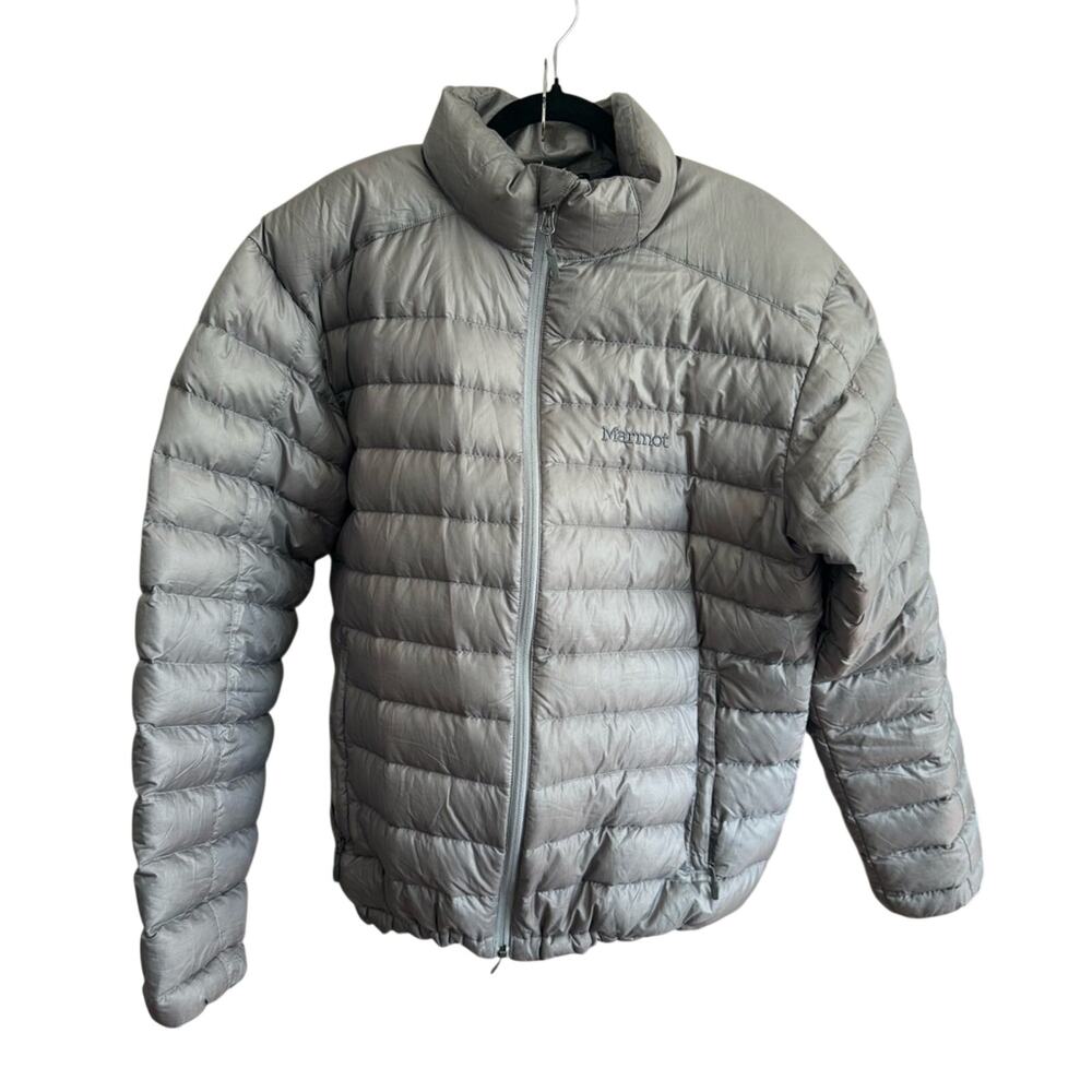 Marmot Gray Down Puffer Winter Ski Snowboarding Jacket Men’s XL